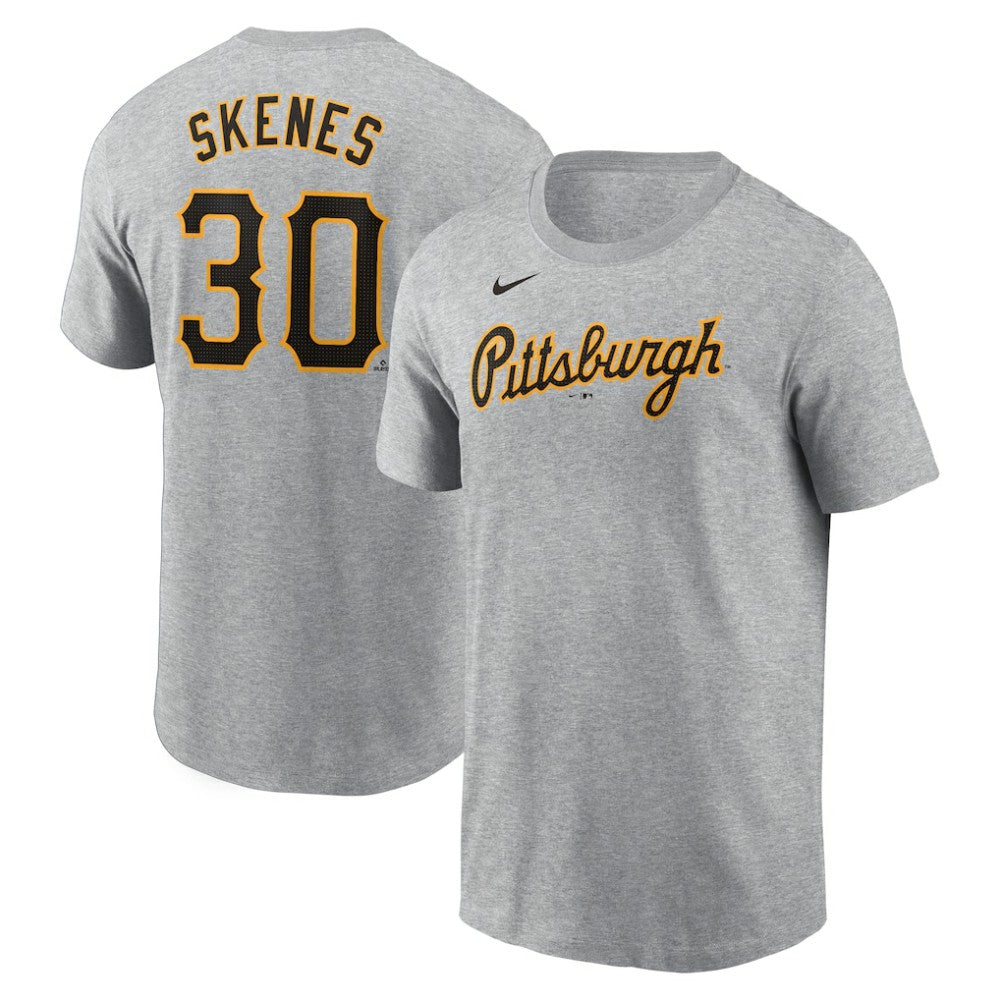 Paul Skenes Pittsburgh Pirates Nike Fuse Name & Number T-Shirt - MLB T-shirts