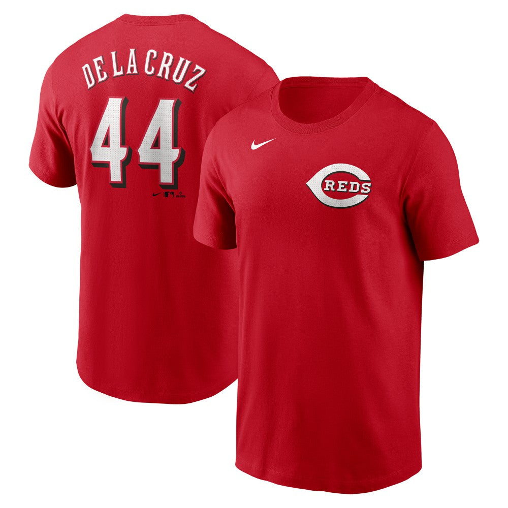 Elly De La Cruz Cincinnati Reds Nike Fuse Name & Number T-Shirt - MLB T-shirts