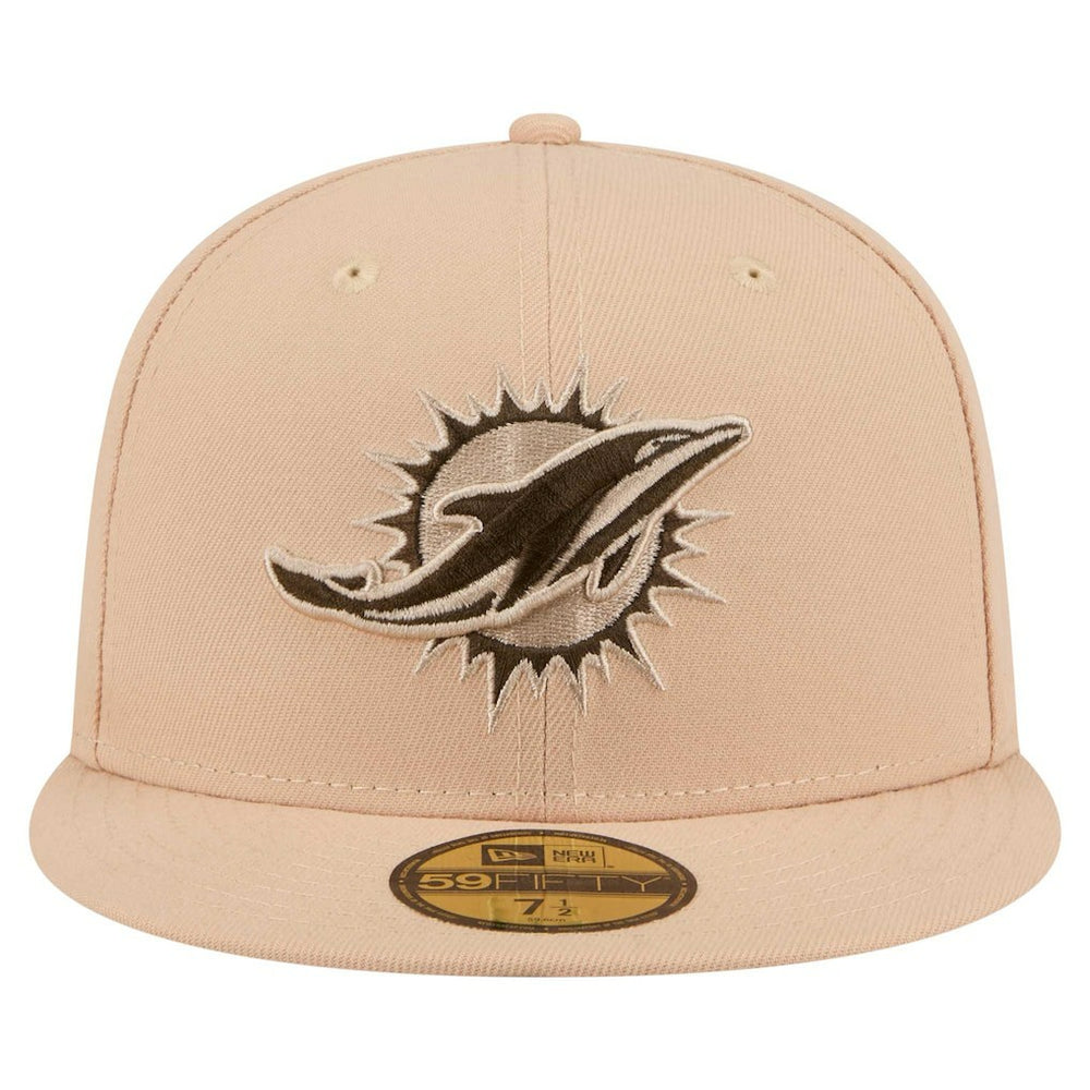 Miami Dolphins Candied Pecan 59FIFTY Fitted Hat | NFL Discount