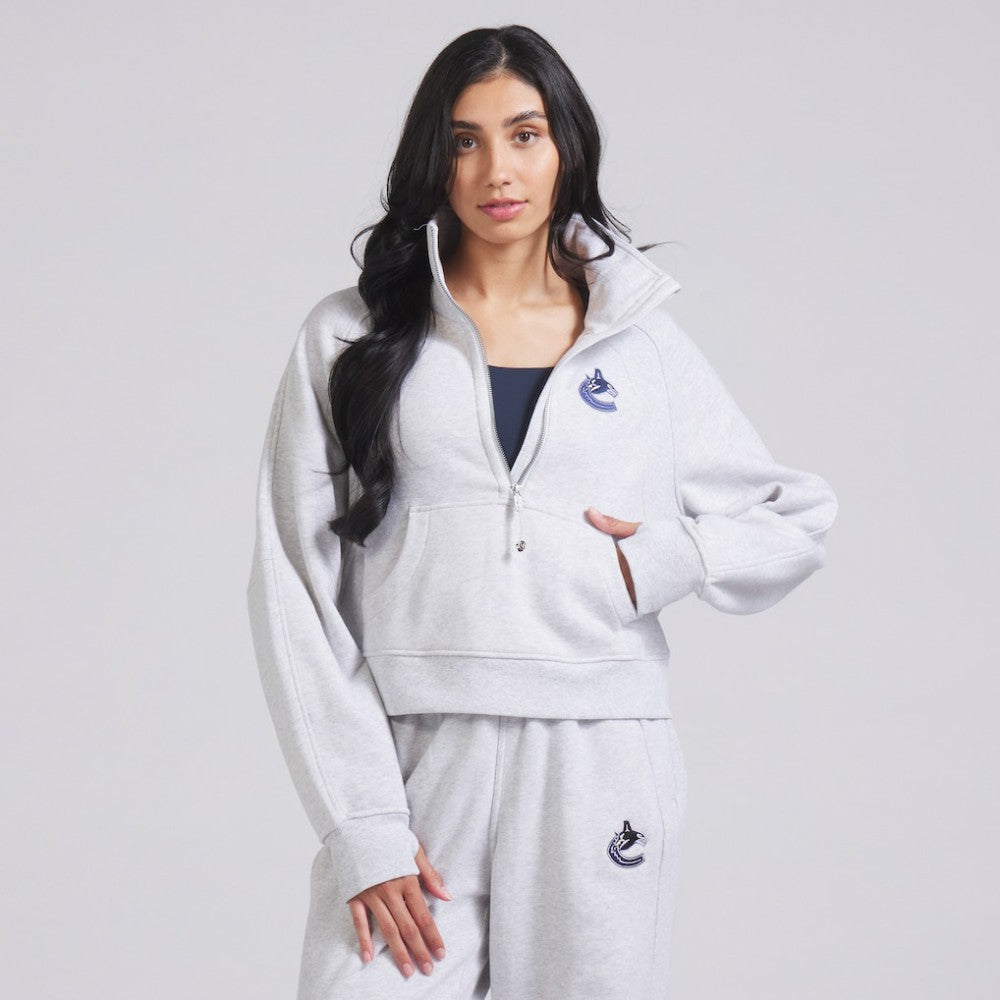 Vancouver Canucks lululemon Women's Scuba Oversized Half Zip Top -  NHL