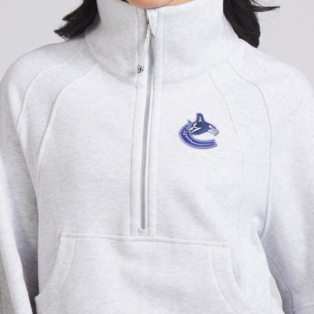 Vancouver Canucks lululemon Women's Scuba Oversized Half Zip Top -  NHL