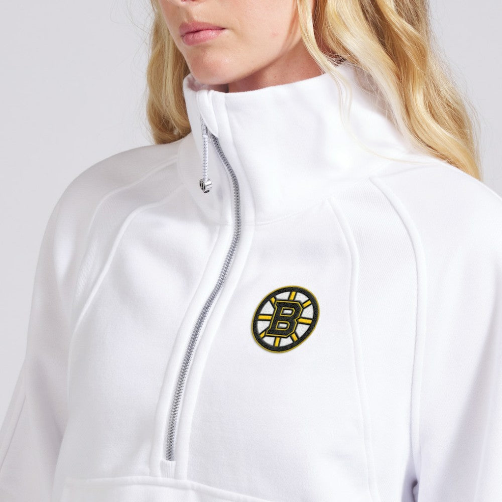 Boston Bruins lululemon Women's Scuba Oversized Half Zip Top -  NHL