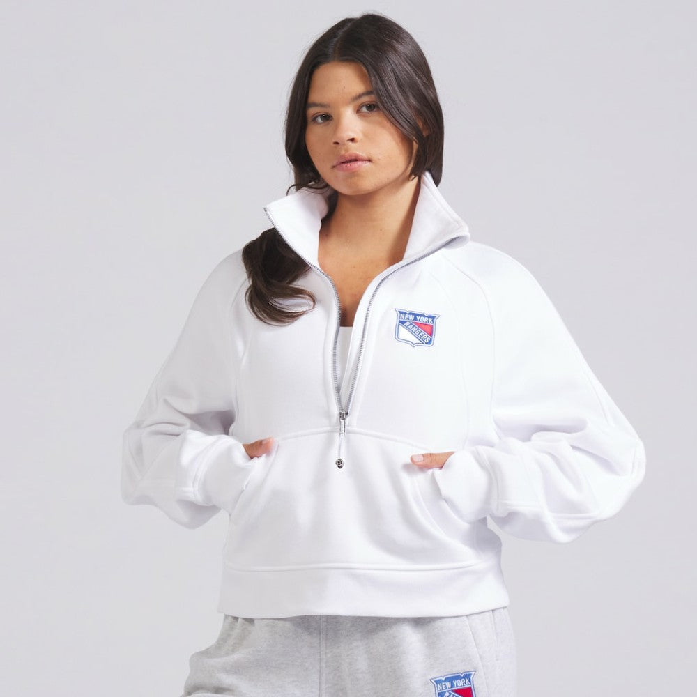 New York Rangers lululemon Women's Scuba Oversized Half Zip Top -  NHL