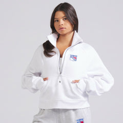 New York Rangers lululemon Women's Scuba Oversized Half Zip Top -  NHL