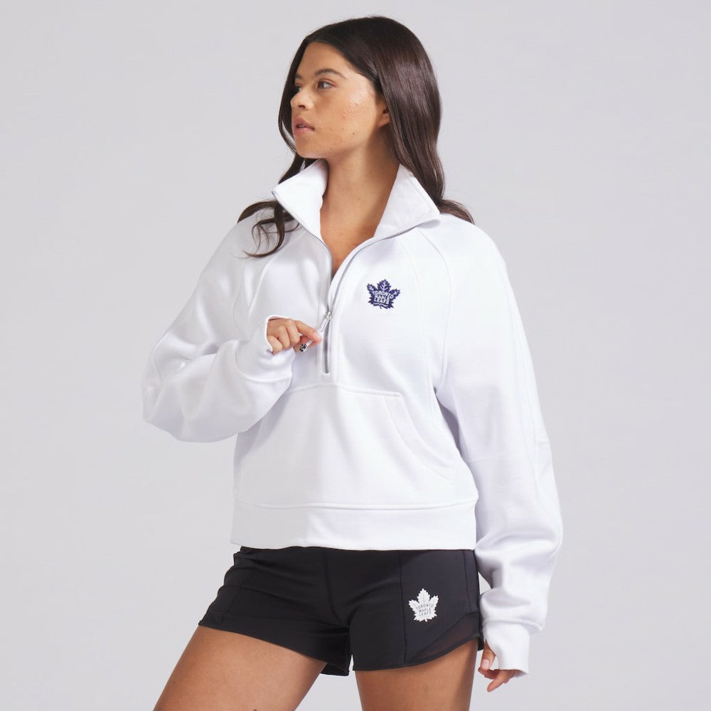 Toronto Maple Leafs lululemon Women's Scuba Oversized Half Zip Top -  NHL