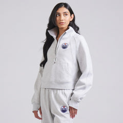Edmonton Oilers lululemon Women's Scuba Oversized Half Zip Top -  NHL