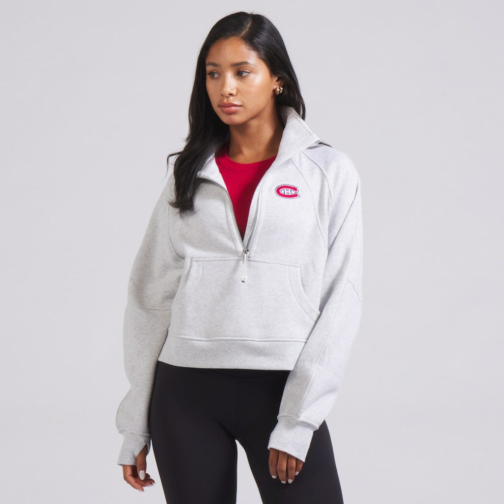 Montreal Canadiens lululemon Women's Scuba Oversized Half Zip Top -  NHL