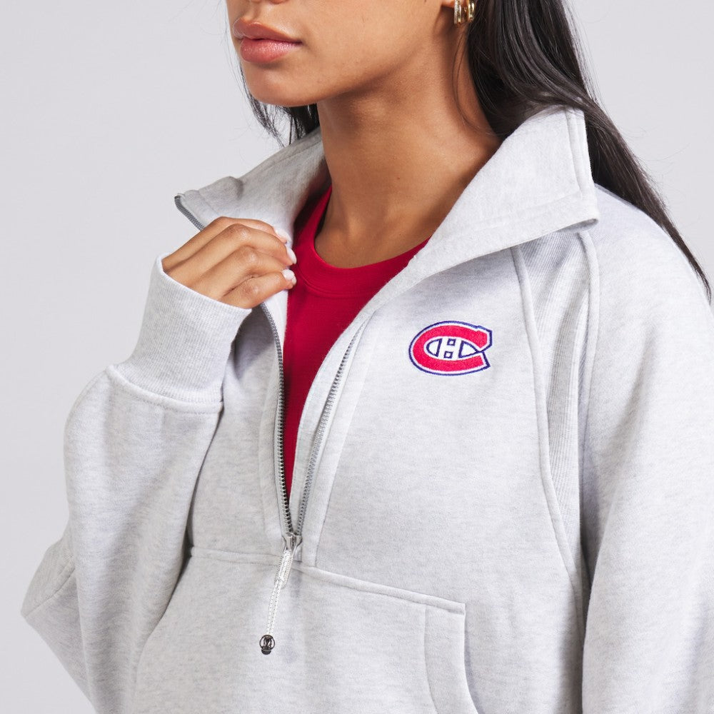 Montreal Canadiens lululemon Women's Scuba Oversized Half Zip Top -  NHL