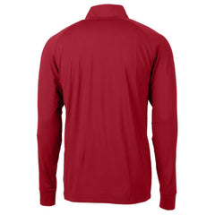 Detroit Tigers Cutter & Buck Patriotic Logo Adapt Eco Knit Stretch Recycled Quarter-Zip Pullover Top - MLB Pullover