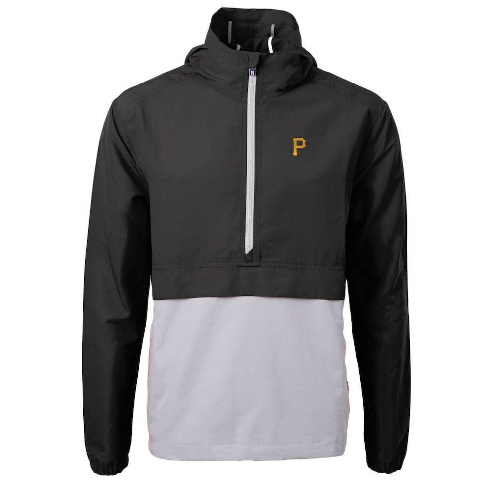 Pittsburgh Pirates Cutter & Buck Charter Eco Recycled Half-Zip Anorak Jacket - MLB Jackets