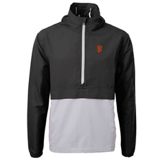 San Francisco Giants Cutter & Buck Charter Eco Recycled Half-Zip Anorak Jacket - MLB Jackets