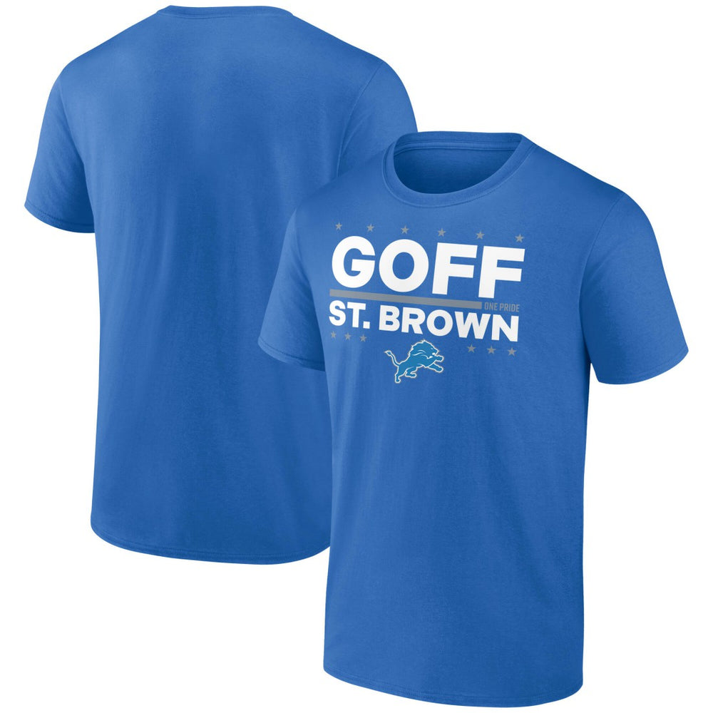 Detroit Lions Jared Goff & Amon-Ra St. Brown  Election Players T-Shirt | NFL Online