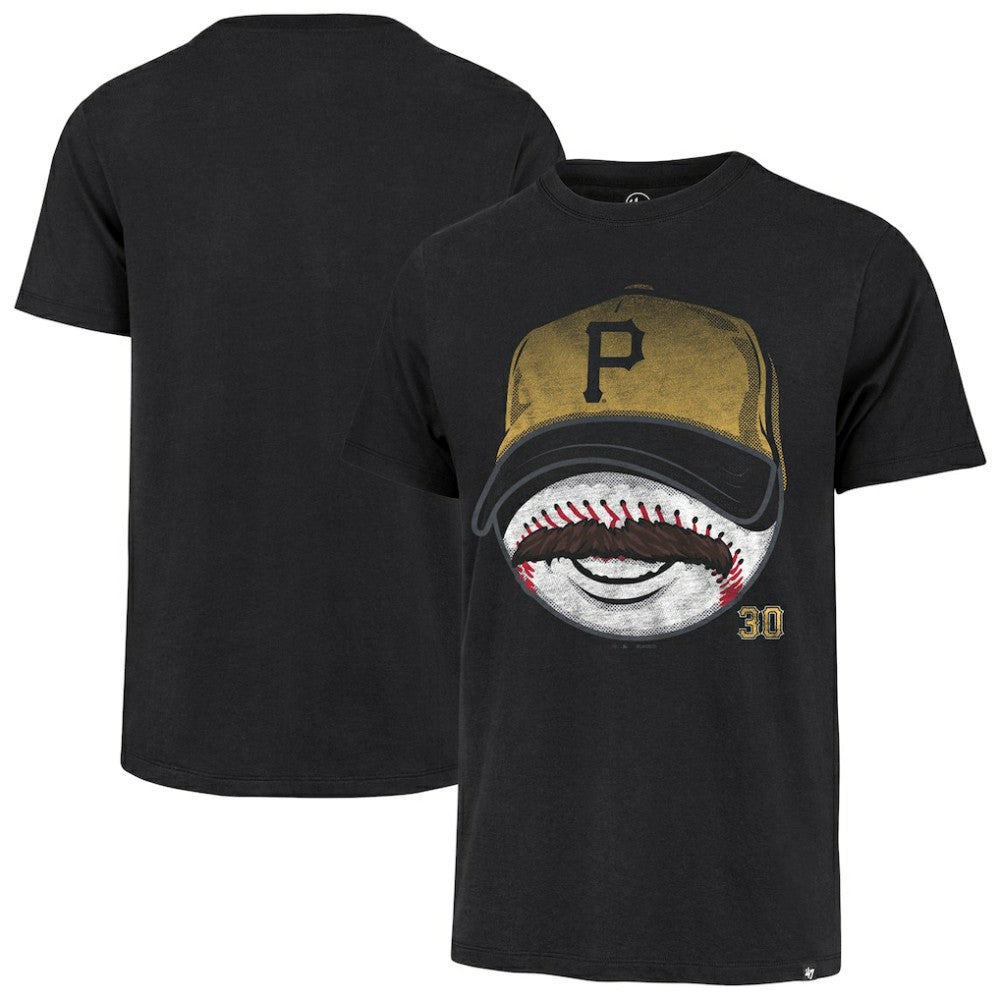 Paul Skenes Pittsburgh Pirates '47 Mustache Franklin T-Shirt - MLB T-shirts