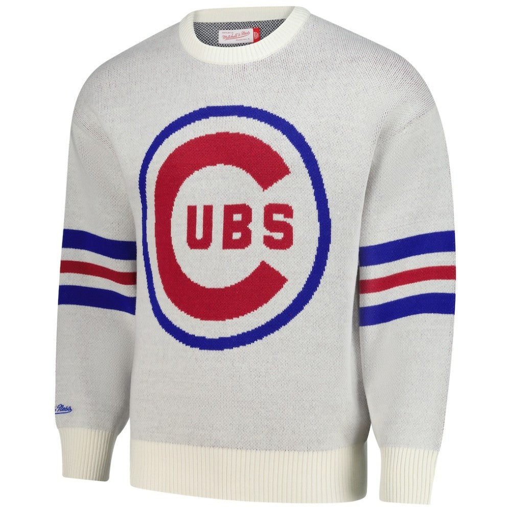 Chicago Cubs Mitchell & Ness Retro Pullover Sweater - MLB Pullover