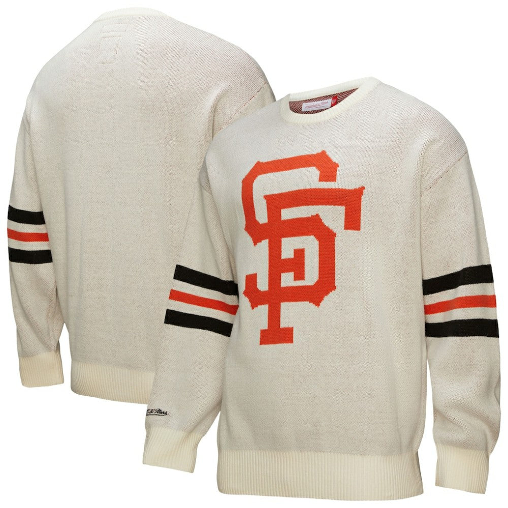 San Francisco Giants Mitchell & Ness Retro Pullover Sweater - MLB Pullover
