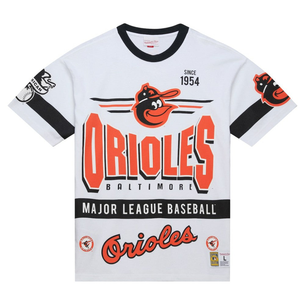 Baltimore Orioles Mitchell & Ness Cooperstown Collection Team Origins Premium T-Shirt - MLB T-shirts
