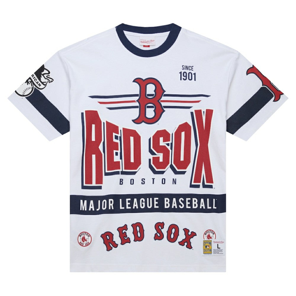Boston Red Sox Mitchell & Ness Cooperstown Collection Team Origins Premium T-Shirt - MLB T-shirts