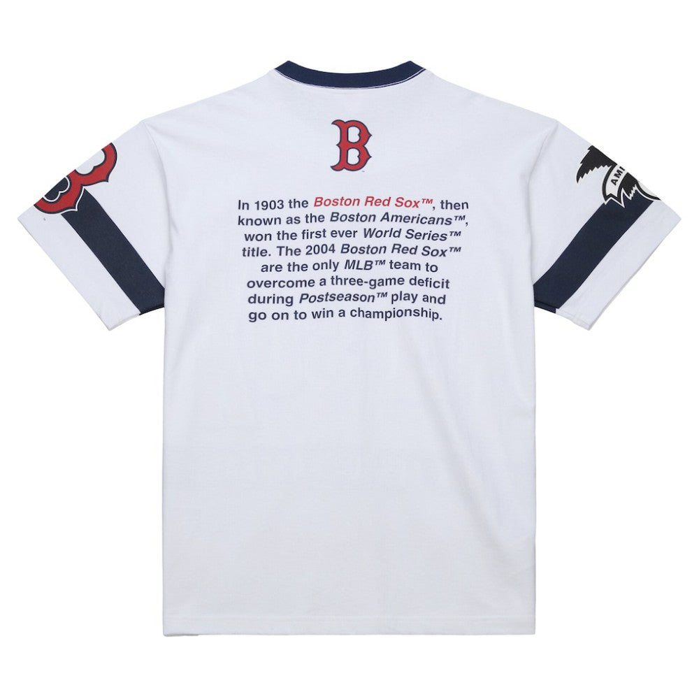 Boston Red Sox Mitchell & Ness Cooperstown Collection Team Origins Premium T-Shirt - MLB T-shirts