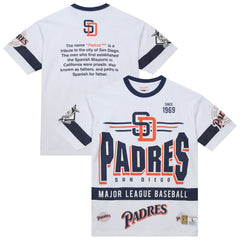 San Diego Padres Mitchell & Ness Cooperstown Collection Team Origins Premium T-Shirt - MLB T-shirts