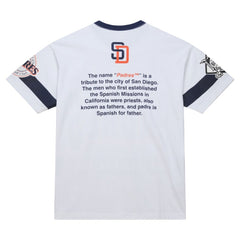 San Diego Padres Mitchell & Ness Cooperstown Collection Team Origins Premium T-Shirt - MLB T-shirts