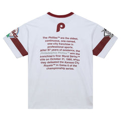 Philadelphia Phillies Mitchell & Ness Cooperstown Collection Team Origins Premium T-Shirt - MLB T-shirts