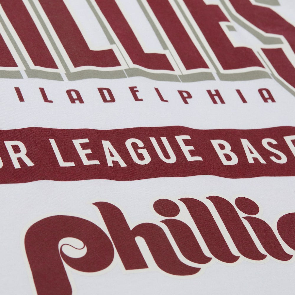 Philadelphia Phillies Mitchell & Ness Cooperstown Collection Team Origins Premium T-Shirt - MLB T-shirts