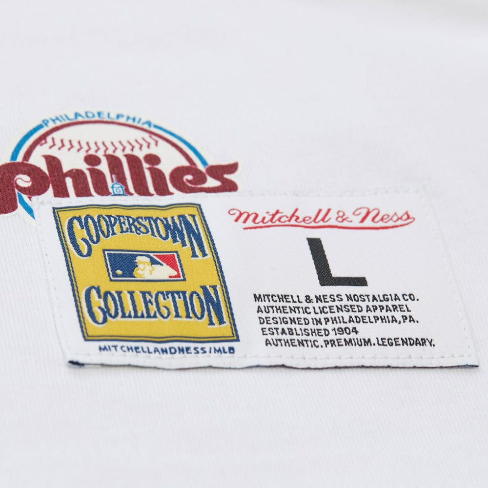 Philadelphia Phillies Mitchell & Ness Cooperstown Collection Team Origins Premium T-Shirt - MLB T-shirts