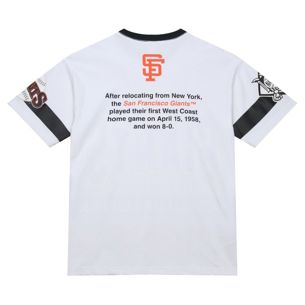 San Francisco Giants Mitchell & Ness Cooperstown Collection Team Origins Premium T-Shirt - MLB T-shirts