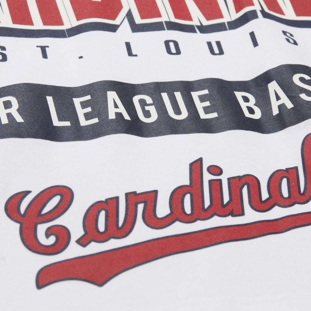 St. Louis Cardinals Mitchell & Ness Cooperstown Collection Team Origins Premium T-Shirt - MLB T-shirts