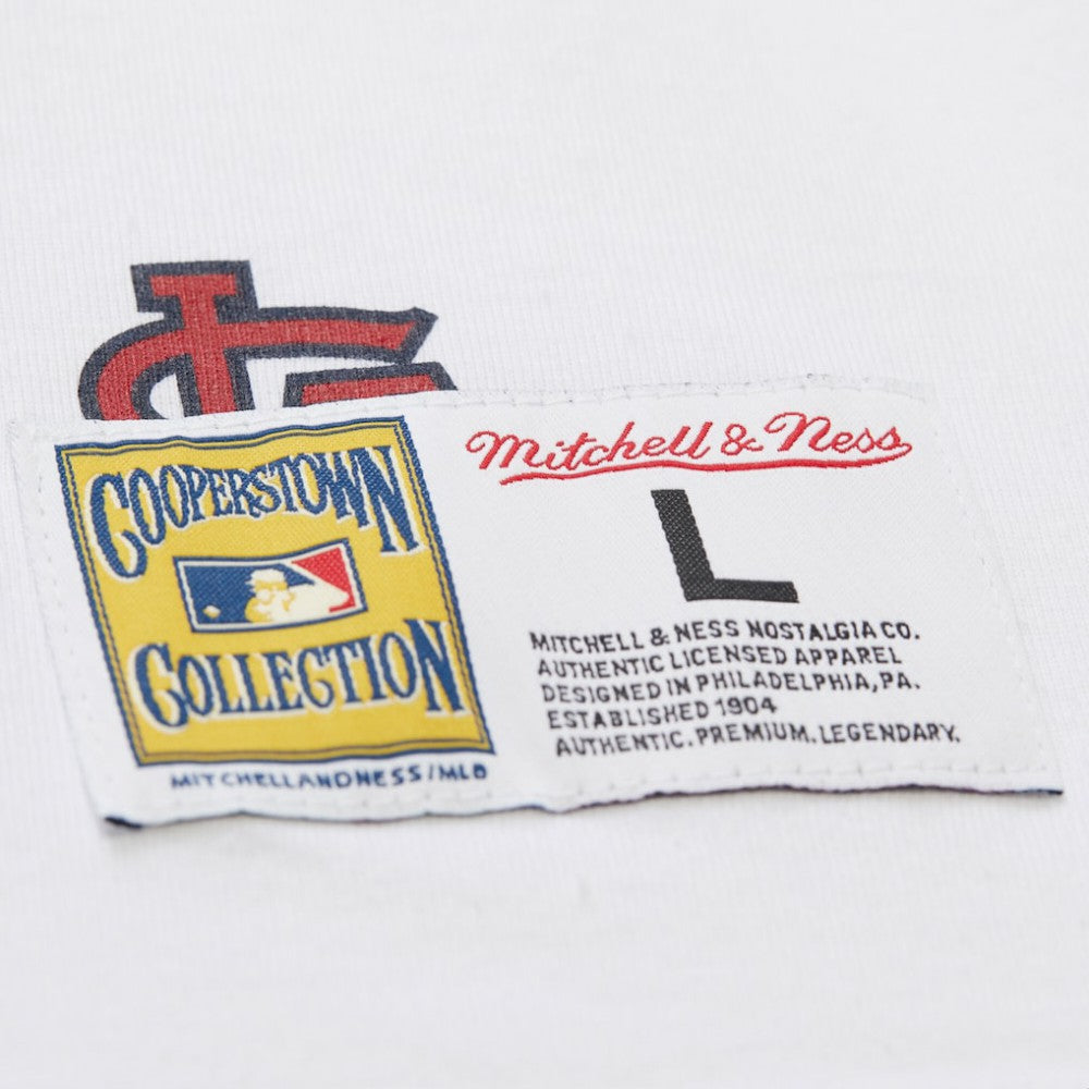 St. Louis Cardinals Mitchell & Ness Cooperstown Collection Team Origins Premium T-Shirt - MLB T-shirts