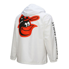 Baltimore Orioles Mitchell & Ness Vintage Full-Snap Hooded Coaches Jacket - MLB Jackets