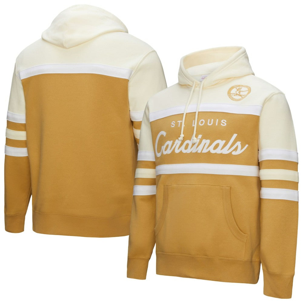St. Louis Cardinals Mitchell & Ness Head Coach Pullover Hoodie - MLB Hoodies