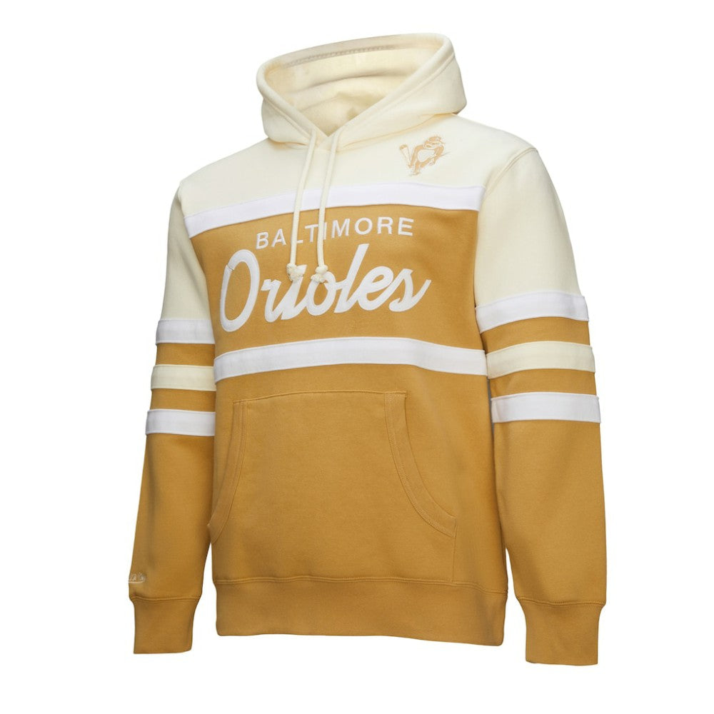 Baltimore Orioles Mitchell & Ness Head Coach Pullover Hoodie - MLB Hoodies