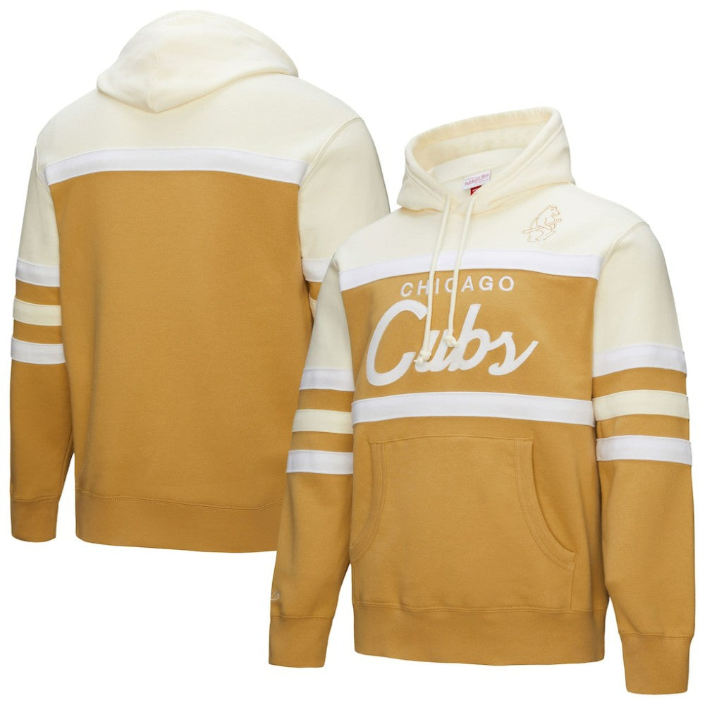 Chicago Cubs Mitchell & Ness Head Coach Pullover Hoodie - MLB Hoodies