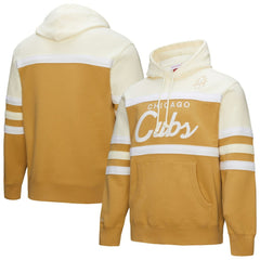 Chicago Cubs Mitchell & Ness Head Coach Pullover Hoodie - MLB Hoodies