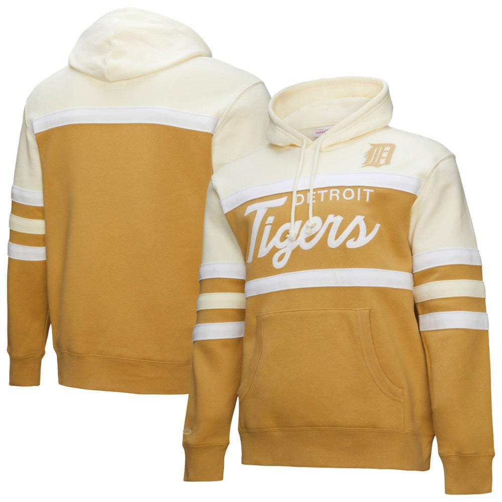 Detroit Tigers Mitchell & Ness Head Coach Pullover Hoodie - MLB Hoodies