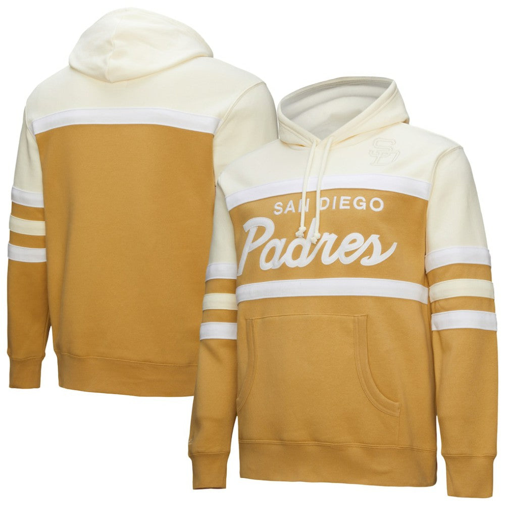 San Diego Padres Mitchell & Ness Head Coach Pullover Hoodie - MLB Hoodies