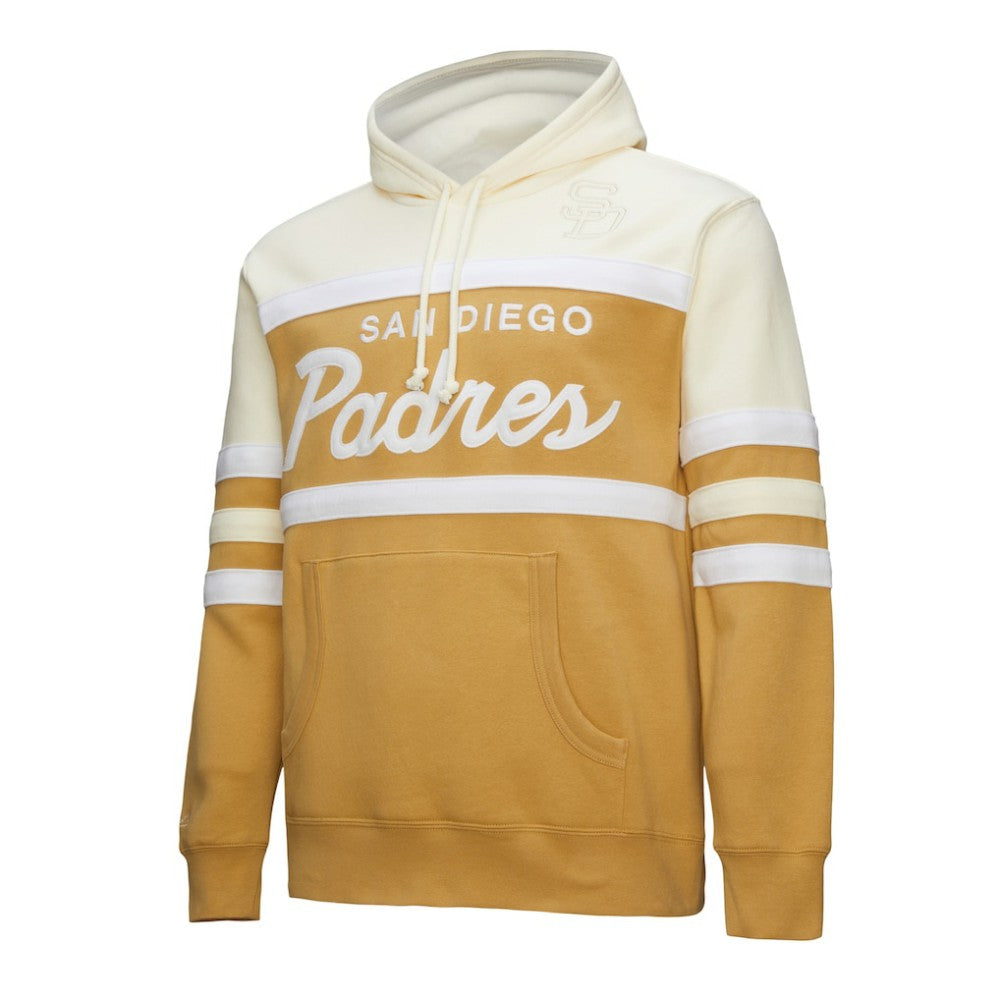 San Diego Padres Mitchell & Ness Head Coach Pullover Hoodie - MLB Hoodies