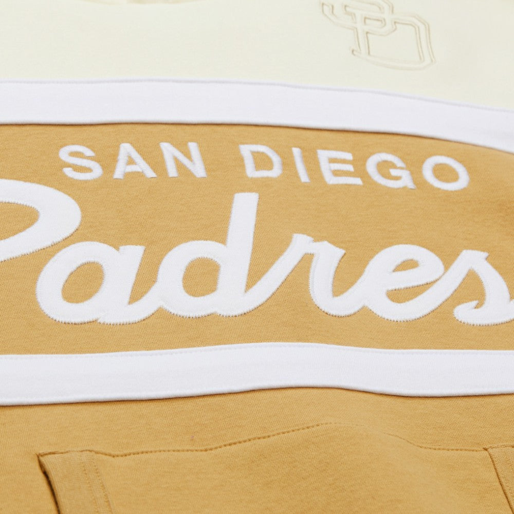 San Diego Padres Mitchell & Ness Head Coach Pullover Hoodie - MLB Hoodies