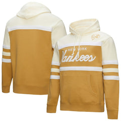 New York Yankees Mitchell & Ness Head Coach Pullover Hoodie - MLB Hoodies