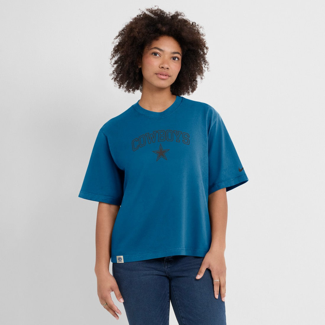 Dallas Cowboys Women's Glory Arch Boxy T-Shirt | NFL Sale