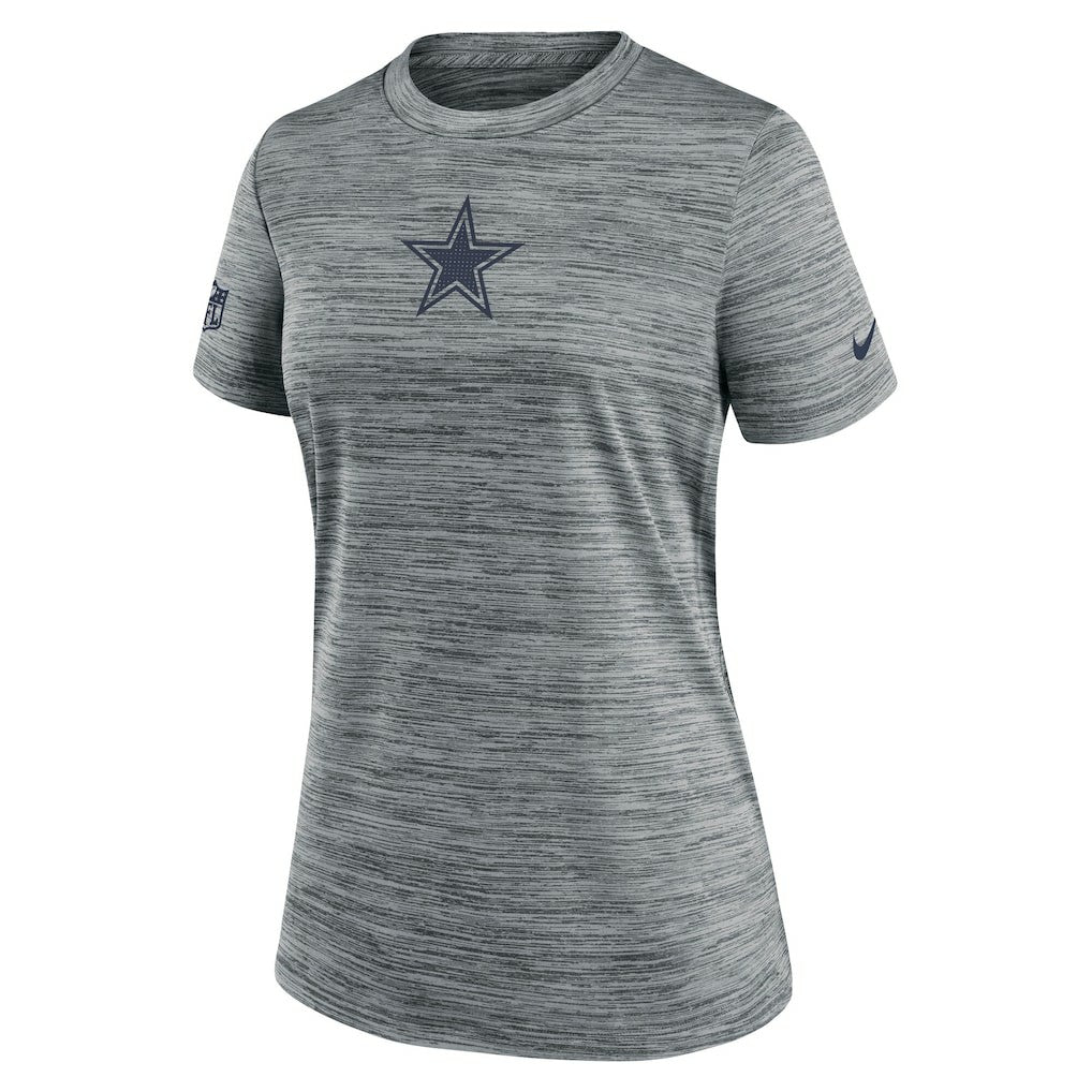 Dallas Cowboys Women's Sideline Velocity Dri-FIT T-Shirt | NFL Sale