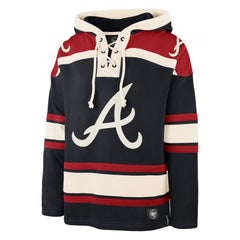 Atlanta Braves '47 Superior Lacer Pullover Hoodie - MLB Hoodies