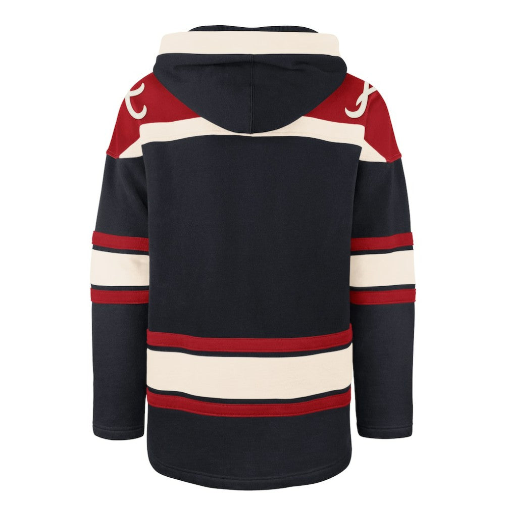 Atlanta Braves '47 Superior Lacer Pullover Hoodie - MLB Hoodies