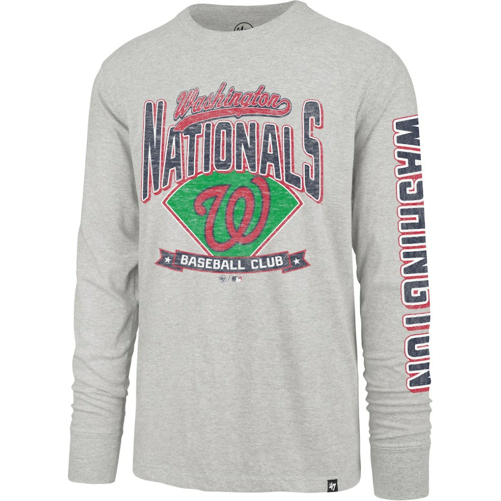 Washington Nationals '47 Fair Ball Franklin Long Sleeve T-Shirt - MLB T-shirts