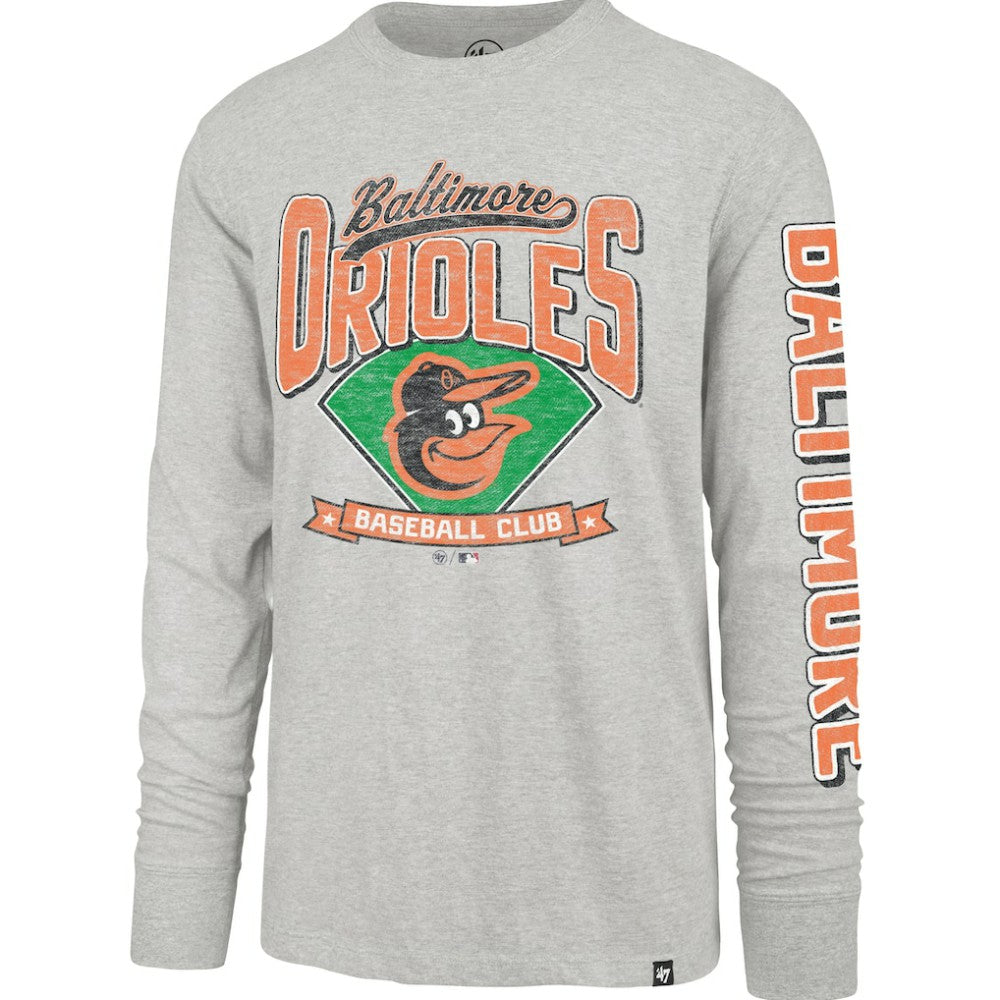 Baltimore Orioles '47 Fair Ball Franklin Long Sleeve T-Shirt - MLB T-shirts