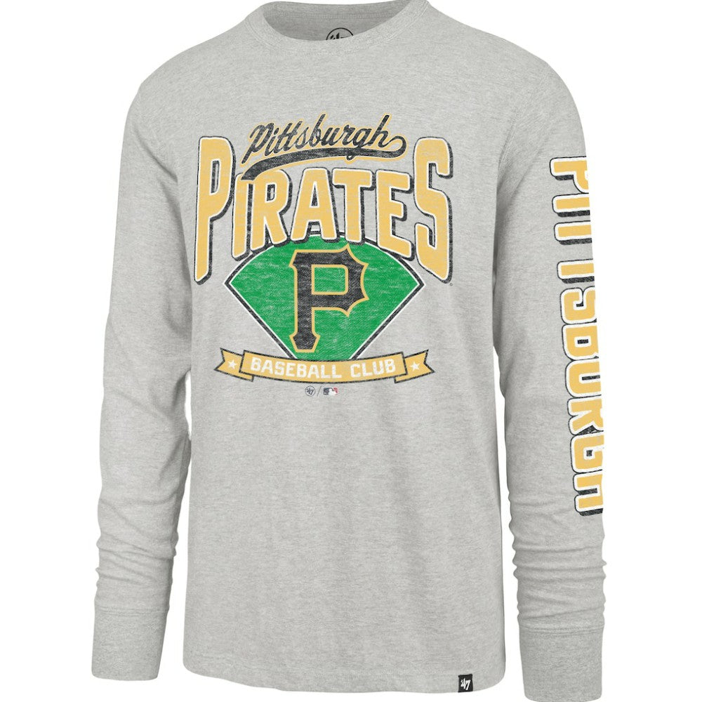 Pittsburgh Pirates '47 Fair Ball Franklin Long Sleeve T-Shirt - MLB T-shirts
