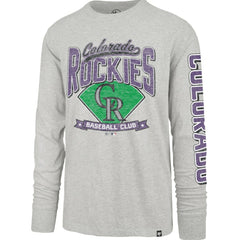 Colorado Rockies '47 Fair Ball Franklin Long Sleeve T-Shirt - MLB T-shirts