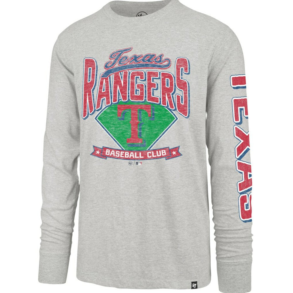 Texas Rangers '47 Fair Ball Franklin Long Sleeve T-Shirt - MLB T-shirts
