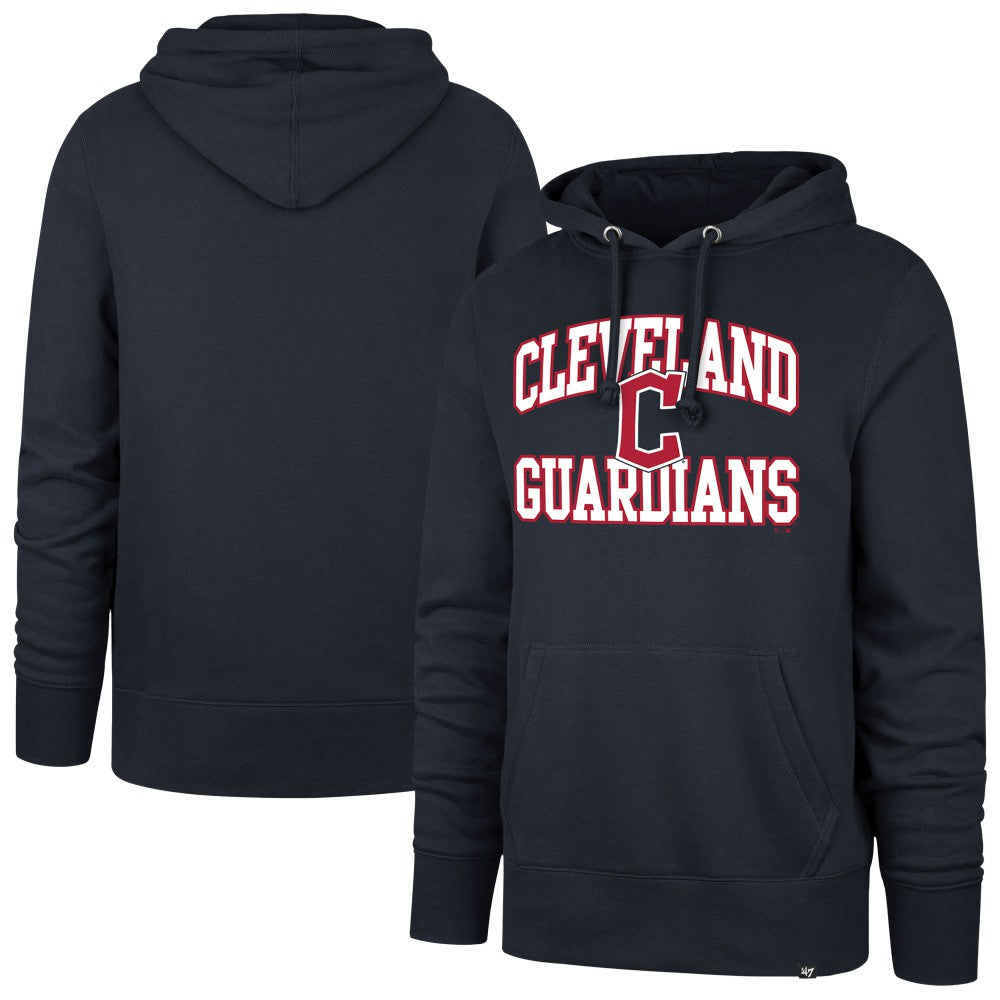 Cleveland Guardians '47  Velocity Headline Pullover Hoodie - MLB Hoodies